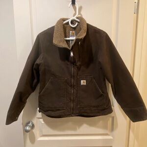Women’s Brown Carhartt Size Medium Sherpa Lined